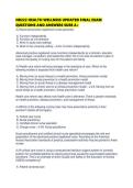 NR222 HEALTH WELLNESS UPDATED FINAL EXAM QUESTIONS AND ANSWERS SURE A&period;pdf