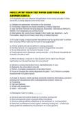 NR222 LATEST EXAM TEST PAPER QUESTIONS AND ANSWERS SURE 