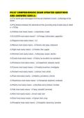 PICAT COMPREHENSIVE EXAM UPDATED QUESTIONS AND ANSWERS SURE A&period;pdf