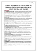 COMSAE Phase 1 Form 112 &mdash; exam COMPLETE QUESTIONS AND DETAILED SOLUTIONS LATEST UPDATE THIS YEAR-JUST RELEASED&period;pdf&NewLine;&NewLine;