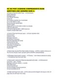 NC 302 POST LICENSING COMPREHENSIVE EXAM QUESTIONS AND ANSWERS SURE A&period;pdf