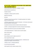 NC 302 POST LICENSING EVALUATION TEST QUESTIONS AND ANSWERS SURE A&period;pdf