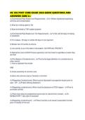 NC 302 POST CORE EXAM 2026 GUIDE QUESTIONS AND ANSWERS SURE A&period;pdf