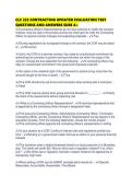 CLC 222 CONTRACTING UPDATED EVALUATION TEST QUESTIONS AND ANSWERS SURE A&period;pdf