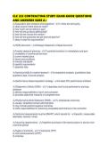CLC 222 CONTRACTING STUDY EXAM GUIDE QUESTIONS AND ANSWERS SURE A&period;pdf