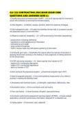 CLC 222 CONTRACTING 2026 MAIN EXAM CORE QUESTIONS AND ANSWERS SURE A&period;pdf