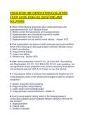 CSWA-SD EXAMINATION SET 2026 SOLVED&NewLine;QUESTIONS GRADED A