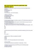 CBIS EXAM REVIEW UPDATED QUESTIONS AND ANSWERS SURE A&period;pdf