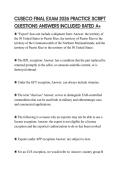 CUSECO FINAL EXAM 2026 FINAL REVIEW&NewLine;BUNDLED SOLUTION PACKAGE RATED A&plus;