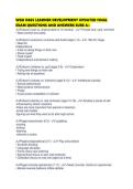 WGU D665 LEARNER DEVELOPMENT UPDATED FINAL EXAM QUESTIONS AND ANSWERS SURE