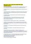 WGU D665 STUDY EXAM 2026 QUESTIONS AND ANSWERS SURE A&period;pdf