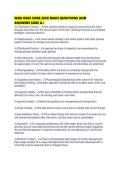 WGU D665 CORE 2026 MAIN QUESTIONS AND ANSWERS SURE A&period;pdf