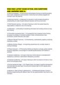 WGU D665 LATEST EXAM ACTUAL 2026 QUESTIONS AND ANSWERS SURE A&period;pdf