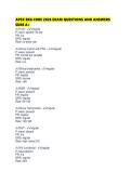 APEX EKG CORE 2026 EXAM QUESTIONS AND ANSWERS SURE A&period;pdf
