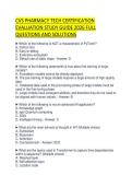 CVS PHARMACY TECH ACTUAL ASSESSMENT&NewLine;TEST PAPER 2026 COMPLETE QUESTIONS AND&NewLine;ANSWERS BUNDLED RESOURCE