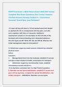 PEPP Final Exam &vert;&vert; Most Recent Exam 2026-2027 Actual &NewLine;Complete Real Exam Questions And Correct Answers              &NewLine;&lpar;Verified Answer&rpar; Already Graded A&plus; &vert; Guaranteed                  &NewLine;Success&excl;&excl; Brand New &vert;Just Released&excl;&excl;