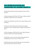 D079 PREPARATION TEST 2026&NewLine;QUESTIONS AND CORRECT ANSWERS&NewLine;GRADED A&plus;