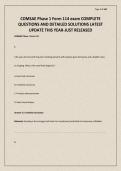 COMSAE Phase 1 Form 114 exam COMPLETE QUESTIONS AND DETAILED SOLUTIONS LATEST UPDATE THIS YEAR-JUST RELEASED