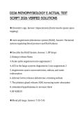 D236 PRE ASSESSMENT CERTIFICATION&NewLine;SCRIPT 2026 TESTED QUESTIONS AND FULL&NewLine;SOLUTION