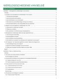 Studiemateriaal Wereldgeschiedenis van Belgi&euml; &vert; Demografische ontwikkelingen &vert; UA &vert; 2025&sol;26