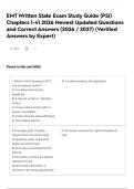 EMT Written State Exam Study Guide &lpar;PSI&rpar; Chapters 1-41 2026 Newest Updated Questions and Correct Answers &lpar;2026 &sol; 2027&rpar; &lpar;Verified Answers by Expert&rpar;