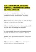D311 WGU MICROBIOLOGY PRACTICE&NewLine;REVIEW 2026 COMPLETE ELABORATED&NewLine;SOLUTIONS GRADED A&plus;