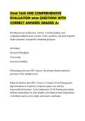D265 ACTUAL STUDY GUIDE TEST PAPER&NewLine;2026 COMPREHENSIVE QUESTIONS AND&NewLine;CORRECT ANSWERS