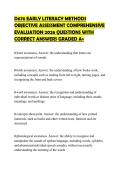 D203 ANATOMY & PHYSIOLOGY TEST&NewLine;PAPER QUESTIONS AND SOLUTIONS 2026&NewLine;GRADED A&plus;