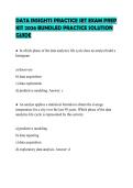 DATA MINING AND STAT LEARN STUDY GUIDE&NewLine;2026 COMPREHENSIVE ANSWERS ALREADY&NewLine;PASSED