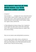DATA MINING AND STAT LEARN FINAL PAPER&NewLine;2026 COMPLETE QUESTIONS AND ANSWERS&NewLine;GRADED A&plus;