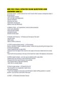 EMS 1055 FINAL UPDATED EXAM QUESTIONS AND ANSWERS SURE 
