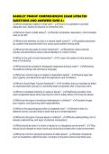BARKLEY PMHNP COMPREHENSIVE EXAM UPDATED QUESTIONS AND ANSWERS SURE A&period;pdf