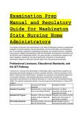 2026&sol;2027 Washington NHA Exam Prep&colon;  S-Tier Practice Questions & Regulatory Guide