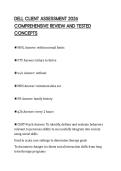 DELL CLIENT ASSESSMENT 2026 MASTER&NewLine;REVISION NOTES AND PRACTICE SET