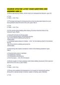 USAREUR UPDATED LATEST EXAM QUESTIONS AND ANSWERS SURE A&period;pd