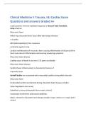 Clinical Medicine II Trauma&comma; I&I Cardiac Exam&NewLine;Questions and answers Graded A&plus;&NewLine;acute systemic immune mediated response to Group A beta hemolytic&NewLine;strep infection&NewLine;Rheumatic fever&NewLine;When may rheumatic fever occur after inital strep infection&NewLine;2-3 weeks&NewLine;AS