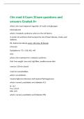 Clin med 4 Exam 3Exam questions and&NewLine;answers Graded A&plus;&NewLine;what is the most important regulator of insulin and glucagon&NewLine;blood glucose&NewLine;what is metabolic syndrome&semi; what are the risk factors&NewLine;A cluster of conditions that increase the risk of heart disease&comma; st