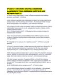 WGU D351 FUNCTIONS OF HUMAN RESOURCE MANAGEMENT FINAL EXAM ALL QUESTIONS AND ANSWERS SURE A&period;pdf&NewLine;&NewLine;1&period; 