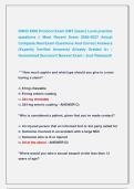 SNHD EMS Protocol Exam EMT &lpar;basic&rpar; Level practice &NewLine;questions &vert;&vert; Most Recent Exam 2026-2027 Actual &NewLine;Complete Real Exam Questions And Correct Answers &NewLine;&lpar;Expertly Verified Answers&rpar; Already Graded A&plus; &vert; &NewLine;Guaranteed Success&excl;&excl; Newest Exam &vert; Just Released&excl;
