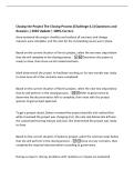 Closing the Project The Closing Process &lpar;Challenge 4&period;1&rpar; Questions and&NewLine;Answers &vert; 2026 Update &vert; 100&percnt; Correct&period;