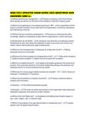 WGU D351 UPDATED EXAM GUIDE 2026 QUESTIONS AND ANSWERS SURE A&period;pdf&NewLine;&NewLine;1&period; Document information