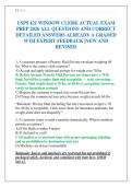 USPS 421 WINDOW CLERK ACTUAL EXAM&NewLine;PREP 2026 ALL QUESTIONS AND CORRECT&NewLine;DETAILED ANSWERS ALREADY A GRADED&NewLine;WTH EXPERT FEEDBACK &vert;NEW AND&NewLine;REVISED&NewLine;