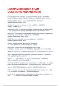 USPAP MCKISSOCK EXAM QUESTIONS AND ANSWERS