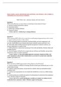 NR 601 WEEK 1 QUIZ &vert; QUESTIONS AND ANSWERS &vert; 2026 UPDATE &vert; 100&percnt; CORRECT - CHAMBERLAIN COLLEGE OF NURSING&period;