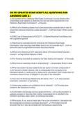 OK PSI UPDATED EXAM SCRIPT ALL QUESTIONS AND ANSWERS SURE A&period;pdf