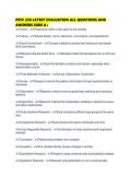 PSYC 230 LATEST EVALUATION ALL QUESTIONS AND ANSWERS SURE A&period;pdf