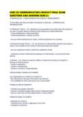 COM 312 COMMUNICATION CONFLICT FINAL EXAM QUESTIONS AND ANSWERS SURE A&period;pdf