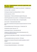 DSE CDCA COMPREHENSIVE UPDATED QUESTIONS AND ANSWERS SURE A&period;pdf