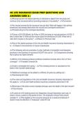 NC LIFE INSURANCE EXAM PREP QUESTIONS AND ANSWERS SURE A&period;pdf