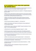 NC LIFE INSURANCE LATEST EXAM STUDY QUESTIONS AND ANSWERS SURE A&period;pdf